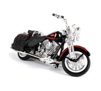 YSAEDATY 1:18 Harley FLSTS Heritage Springer Alliage Moto Modèle Simulation Moulage sous Pression en Métal Moto