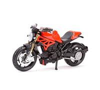 YSAEDATY 1:18 Monster1200S véhicules moulés sous Pression statiques à Collectionner Loisirs Moto modèle Jouets