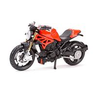 YSAEDATY 1:18 Monster1200S véhicules moulés sous Pression statiques à Collectionner Loisirs Moto modèle Jouets
