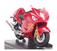 YSAEDATY Modèle De Moto Suzuki GSX1300R GSX Hayabusa À L'échelle 1:18 Moulé sous Pression Et Voiture Jouet