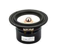 YSANO 1Pc 4 Pouces Gamme complète Haut-Parleur 4 8 Ohm 12 W Haut-Parleur Son Musique Bricolage Haut-parleurs for bibliothèque Home cinéma (Size : 4 Ohm Speaker)