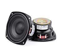 YSANO 2 pièces 4 Pouces 30W Audio Portable Haut-Parleur de Graves Mini stéréo 4 8 Ohm Haut-Parleur Subwoofer Gamme complète klaxon de Voiture Haut-Parleur Bricolage (Size : 4 Ohm 30W)