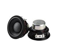 YSANO Altavoz Lot de 2 haut-parleurs audio stéréo HiFi en néodyme 5,1 cm 4 Ohm 10 W