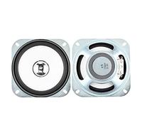 YSANO Audio 2 ohm 5W Haut-Parleur 4 Pouces 102mm Gamme complète Bassin en Mousse Altavoz Haut-Parleur carré Bricolage Home cinéma système 2 pièces (Size : Silicone Band Green)