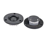 YSANO Haut-Parleur Tweeter Dome de 3 Pouces 4OHM 20W Film de Soie Treble 25 Core Home Theatre for la bibliothèque 5.1 Haut-parleurs 90 DB 2pcs (Size : 4OHM)