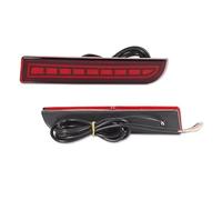 YSASFZX Clignotant Latéral Pour Lancer Pour Outlander Pour Evolution X Rouge LED Réflecteur Pare-chocs Arrière Frein Stop Feux Course Antibrouillard Feux de Position(Red Lens C)