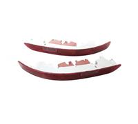 YSASFZX Clignotant Latéral Pour Q5 2009 2010 2012 2013 2014 2015 2016 2017 Feu Arrière De Voiture Pare-chocs Couvercle Lampe 8R0945095B Feux de Position(1 pair No Bulbs)