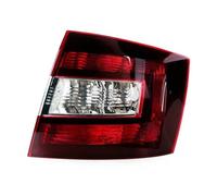 YSASFZX Feux Arrière Pour Skoda Pour Spaceback 2014-2019 Voiture Arrière Frein Signal D'avertissement Stop Sans Ampoule Couvercle(Black Right)
