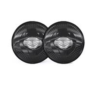 YSASFZX Phares Avant Voiture Pour Chevy Pour Avalanche Pour Banlieue Pour Tahoe Pour Yukon Pour Acadia 2007 2008-2014 LED Antibrouillard Feux Pare-chocs Avant Phare Avant(2PCS Black)