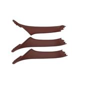 YSASFZX Poignée Intérieure Couvercle commutateur vitre porte intérieurevoiture côté conducteur droit panneau pour BMW F10 F11 F18 520 523 525 Poignee Porte Interieur(RHD RedBrown 3pcs)