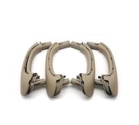 YSASFZX Poignée Intérieure Lot de 2 ou 4 poignées de porte avant gauche et droite pour Benz W203 Classe C 2000-2007 Poignee Porte Interieur(Beige 4pcs Set)