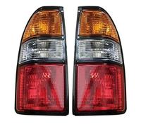 YSASFZX voiture feu arrière Mise Niveau L'abat-jour Feu Arrière Pour Toyota Pour Prado FJ90 LC90 3400/2700 1998-2002 Abat-jour Feu Arrière/abat-jour Tricolore Jaune Blanc Rouge(1 paire)