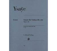 Ysaye E. - Sonata For Violoncello Solo Op. 28