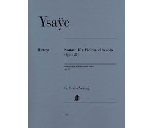 Ysaye E. - Sonata For Violoncello Solo Op. 28