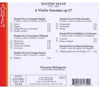 Ysaye, E. - Sonata Violin (6)