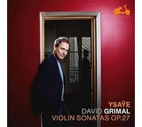 David Grimal – Ysaÿe : Six Sonates pour violon solo Op. 27 – CD – Harmonia Mundi