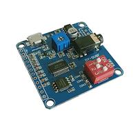 YSBRYD DY-SV8F Module de Lecture Vocale Lecteur MP3 UART I/O Amplificateur de DéClenchement Classe D 5W 8M Stockage Flash Carte SD/TF pour