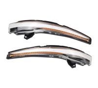 YSBVBLRMRV Feux Jour Pour Benz Pour La Classe C W205 Pour E W213 S W222 Rétroviseur Latéral Clignotant Répéteur Indicateur Feux Voiture(Yellow-crystal)