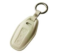 Ysbxitu Étui de e voiture en daim pour Audi A5 2025-UP Avant S5 A6 S6 Q5 SQ5 Q6 SQ6 Sportback e-tron SUV E-Hybrid Car Key Cover pour voiture, vélo et voyage B gris
