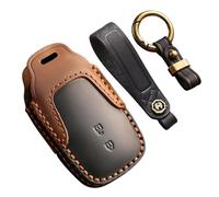 Ysbxitu Étui de protection pour clé de voiture - Accessoire adapté pour Toyota Yaris Cross Hybride Corolla RAV4 Prius Camry Auris Fortuner Highlander 2020-2024 - Anti-rayures - Noir