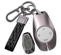 Ysbxitu Keyless Coque de e voiture Convient pour moteur Leapmotor T03 S01 C11 C01 C16 C10 B10 2023 2024 2025 Alliage de zinc Coque de istance Porte-clés Boîte à clés Accessoires de voiture