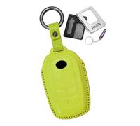 Ysbxitu Smart Étui de protection pour télécommande en cuir pour Toyota Yaris Cross Hybride Corolla RAV4 Prius Camry Fortuner Auris Highlander 2020-2026