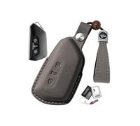 Ysbxitu Télécommande à 3 boutons avec porte-clés pour VW S-EAT | Coque de télécommande pour VW Golf 8, Skoda Enyaq, Seat Leon, Cupra Terramar - Pour voiture et voyage B Beige