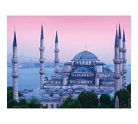 YSCOLOR Diamond Painting 5D DIY Mosquée Religion Diamant Peinture Point De Croix Diamant Mosaïque Broderie Paysage Cristal Dessin Aiguille Cadeau Décoration Murale 30X40Cm