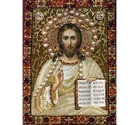 YSCOLOR Diamond Painting Diamant De Diamant Peinture De DIY Broderie Complète Jésus Bible 30X40cm