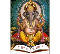YSCOLOR Diamond Painting Diy Diamant Broderie Seigneur Ganesha Bouddha 5D Diamant Peinture Point De Croix 3D Diamant Mosaïque Décoration De La Maison Cadeaux De Noël 30X40cm