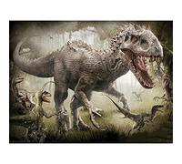 YSCOLOR Diamond Painting Main Diamant Peinture Peinture Mosaïque Animal Dragon Broderie Point De Croix Dinosaure Mère Et Bébé Fantaisie Art Photo 30X40Cm