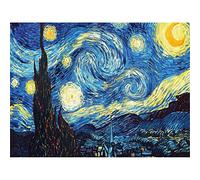 YSCOLOR Diamond Painting Nouveau DIY 5D Complet Diamant Peinture Broderie Van Gogh Nuit Étoilée Point De Croix Kits Abstrait Peinture À l'huile Résine Artisanat Décor À La Maison 30X40Cm