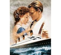 YSCOLOR Diamond Painting Nouveau Tour Complet Drill 5D DIY Diamant Peinture Titanic Couple 3D Broderie Point De Croix Mosaïque Strass Diamant Décor À La Maison 30X40Cm