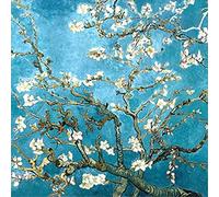 YSCOLOR Diamond Painting Van Gogh Fleur DIY Diamant Broderie Couture Couture Rond 3D Diamant Peinture De Mode Décor À La Maison Peinture De Point De Croix 30X30Cm