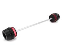 YSDEACE pour Kawasaki Z900 RS/SE 2017-2023 Moto Avant Roue Fourche Course Protection D'essieu Capuchon Signal Bouton Interrupteur Protection Anti-Chute(Rosso)