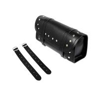 YSDSLS Coffre arrière pour Porte-Bagages arrière Kit D'outils Moto Sacoche Étanche Cuir PU Sac Rangement Bagages pour Fourche Avant/Guidon pour Harley(Style 4)