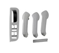 YSDSLS Poignée De Traction Noire Pour Porte Et Gauche Droite Voiture, Style En Fiber Carbone Pour VW Pour Golf MK4 1999 - 2004(Titanium)