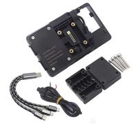 YSDSLS Support Navigation Moto pour TMAX 530 pour T-Max pour DX 2017-2021 | Support de chargeur USB pour téléphone, plaque de Navigation GPS pour moto