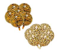 YSDYY 12 Morceaux De Films De Motifs Animaux Ballons, Décoration De Fête De Dessins Animés, Fête De La Jungle, Fête De La Ferme.