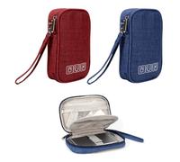 YSDYY 2 Pièces Mini Storage Numérique, Sacs Accessoires Électroniques Portables, Sacs De Finition Imperméables, Petits Sacs De Voyage.