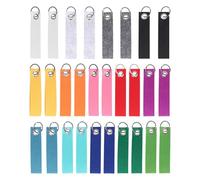 YSDYY 28 Pièces Ont Trouvé Le Porte-Clés, Le Porte-Clés Créatif Et Coloré, Écrivez Un Porte-Clés, des Matériaux Commerciaux De Bricolage.