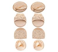 YSDYY 4 Couples De Pieds Anti-Wear Devant Les Semelles, des Coussinets Antidérapants, des Semelles Confortables Et Respirantes, des Accessoires À Talon Élevé.