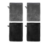 YSDYY 4 Morceaux De Points De Nettoyage du Visage, Agents De Nettoyage du Corps, Serviettes D'Absorption Douce, Accessoires De Beauté.