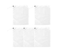 YSDYY 5 Morceaux De Sacs De Filtre À Piscine, Outils De Nettoyage De Piscine, Accessoires De Piscine, avec Lesquels Les Feuilles Tombées, Les Branches Et Les Décombres Peuvent Être Collectées.