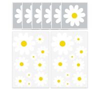 YSDYY 8 Autocollants Muraux De Marguerite, Simples Et Beaux, des Déchets De Fleurs De Dessins Animés Créatifs, Autocollants, Décoration De Réfrigérateur De Bricolage.