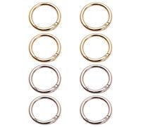 YSDYY Bobines De Printemps Métalliques De 8 Membres, Boucle Ouverte Multifonctionnelle Forte Et Durable Et Créative, Anneau De Connexion Simple Et Simple pour L'Artisanat.