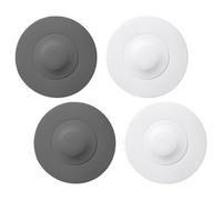 YSDYY Évier en Silicone De 4 Pièces, Couvercle De Lavabo, Anti-Bloquant Et Arrêt De Drain Anti-Odor, Facile À Nettoyer, Adapté Au Nettoyage De La Cuisine Et De La Salle De Bain.