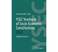 Ysec Yearbook Of Socio-Economic Constitutions 2022