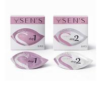 YSEN’S Rehaussement de Cils Recharge Professionnelle - Lash Lift Lotion Step 1 & Step 2, 20 Sachets, Traitement 2 Étapes pour Salon