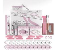 Ysen's Kit Rehaussement de Cils et Sourcil, 3 en 1, Kit de Lifting des Sourcils Durée De 6-8 Semaines, adapté pour un usage en salon et à la maison